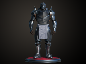 Alphonse Elric 3D Print Model