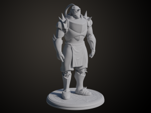 Alphonse Elric 3D Print Model