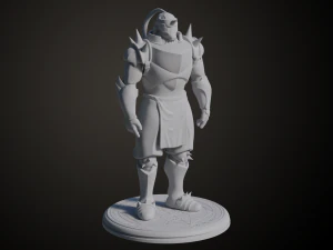 Alphonse Elric 3D Print Model