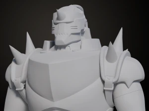 Alphonse Elric 3D Print Model