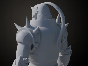 Alphonse Elric 3D Print Model