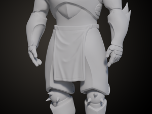 Alphonse Elric 3D Print Model