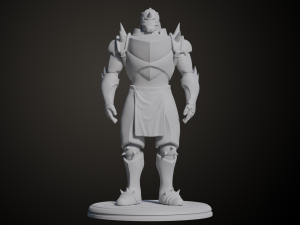 Alphonse Elric 3D Print Model