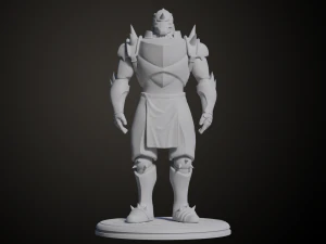 Alphonse Elric 3D Print Model