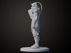 Alphonse Elric 3D Print Model