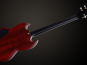 SG Custom Guitar 2 3D Modell