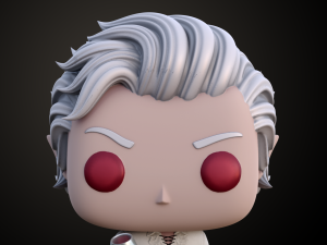 Vampire Elf Astarion Funko 3D-Druckmodell