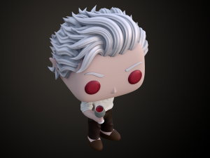 Vampire Elf Astarion Funko 3D-Druckmodell