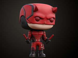 Funko Daredevil Born Again 3D 打印模型