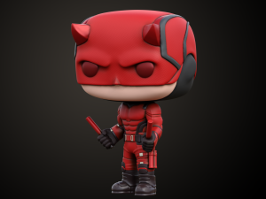 Funko Daredevil Born Again 3D 打印模型