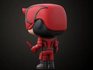 Funko Daredevil Born Again 3D Print Model