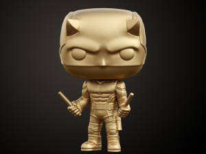 Funko Daredevil Born Again 3D 打印模型