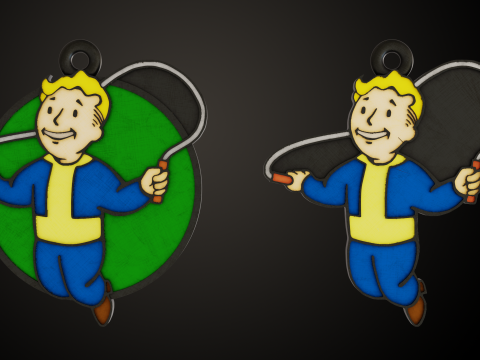 Fallout PipBoy SPECIAL Pins Modelo de impresión 3D