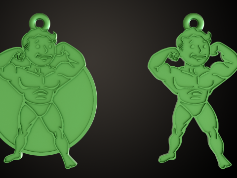 Fallout PipBoy SPECIAL Pins Modelo de impresión 3D