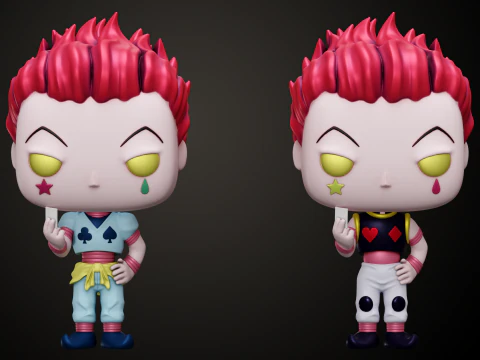 Funko Hisoka Modèles 3D en vedette