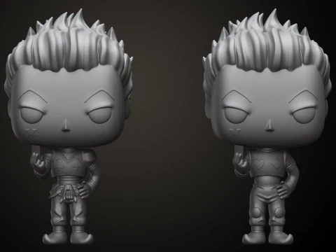 Funko Hisoka 3D Print Model