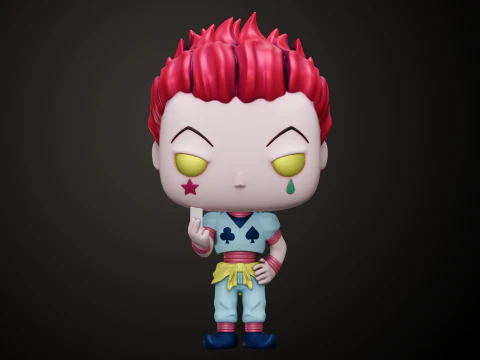 Funko Hisoka 3D Print Model
