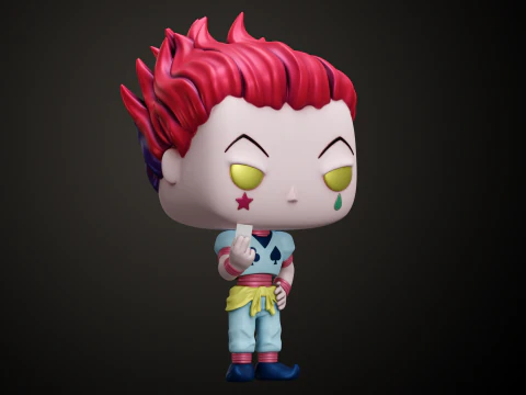 Funko Hisoka 3D Print Model