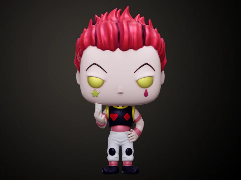Funko Hisoka 3D Print Model