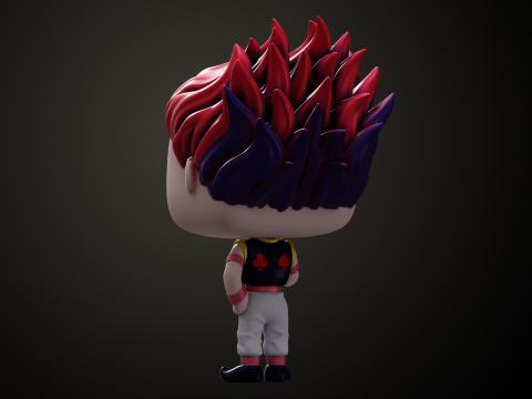 Funko Hisoka 3D Baskı Modeli