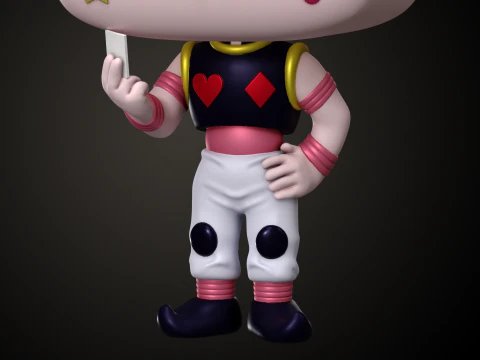 Funko Hisoka 3D Print Model