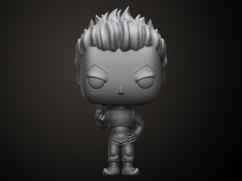 Funko Hisoka 3D Baskı Modeli