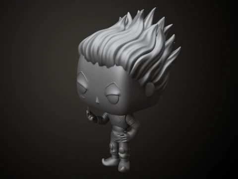Funko Hisoka 3D Print Model