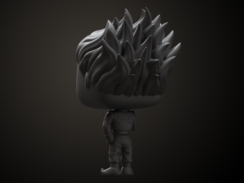 Funko Hisoka 3D Baskı Modeli