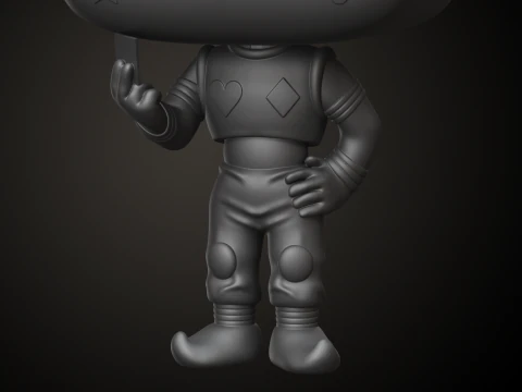 Funko Hisoka 3D Print Model