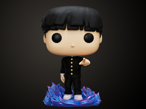 Funko Mob 100 versions 3D Print Model