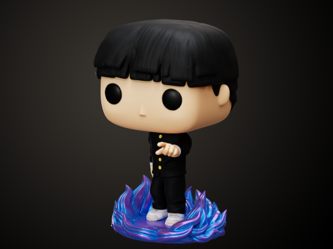Funko Mob 100 versions 3D Print Model