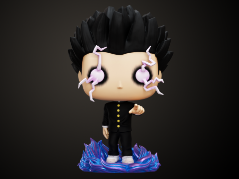 Funko Mob 100 versions 3D Print Model
