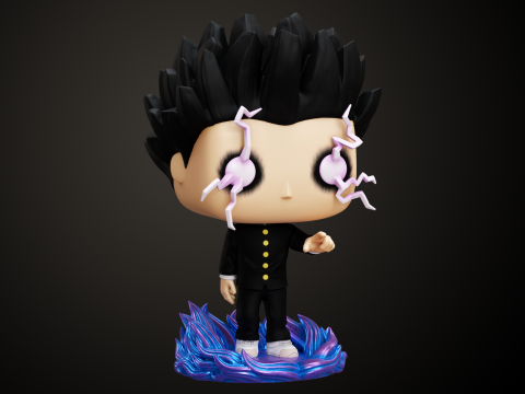 Funko Mob 100 versions 3D Print Model