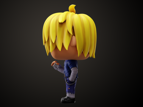 Funko Sanji Skypiea 3Dプリントモデル