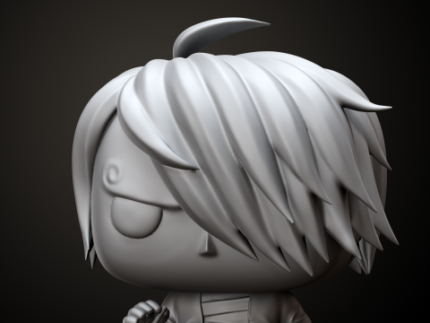 Funko Sanji Skypiea 3Dプリントモデル