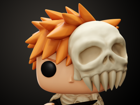 Funko Ichigo Hell Clad Form 3D Принт Модель