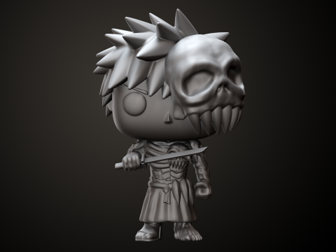 Funko Ichigo Hell Clad Form 3D Принт Модель