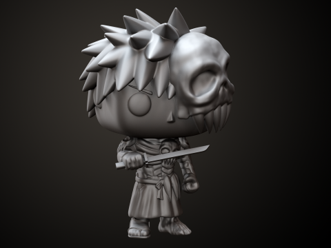 Funko Ichigo Hell Clad Form 3D Принт Модель