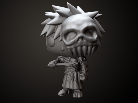 Funko Ichigo Hell Clad Form 3D Принт Модель