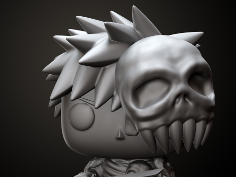 Funko Ichigo Hell Clad Form 3D Принт Модель