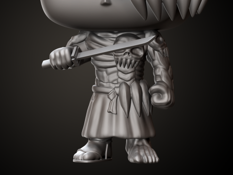 Funko Ichigo Hell Clad Form 3D Принт Модель