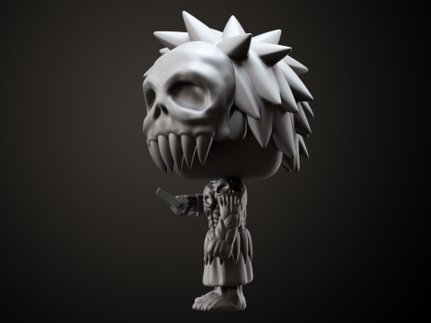 Funko Ichigo Hell Clad Form 3D Принт Модель