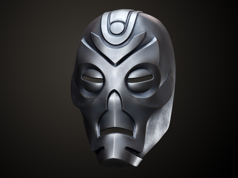 Dragon Priest Mask STL 3D 打印模型