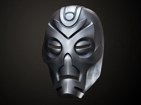 Maschera del Sacerdote Drago STL Modello di stampa 3D