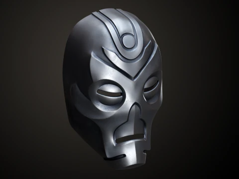 Dragon Priest Mask STL 3D Print Model