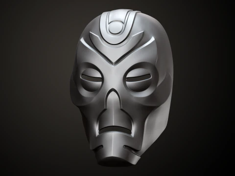 Dragon Priest Mask STL 3D Print Model
