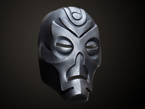 Dragon Priest Aged Mask STL 3D प्रिंट मॉडल