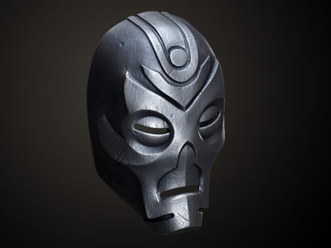 Dragon Priest Aged Mask STL 3D प्रिंट मॉडल