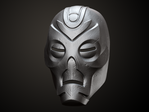 Dragon Priest Aged Mask STL 3D प्रिंट मॉडल