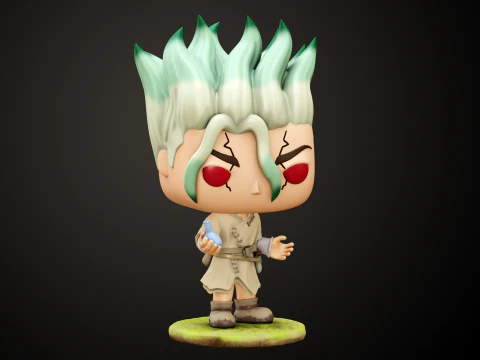 Funko Senku 3D Print Model